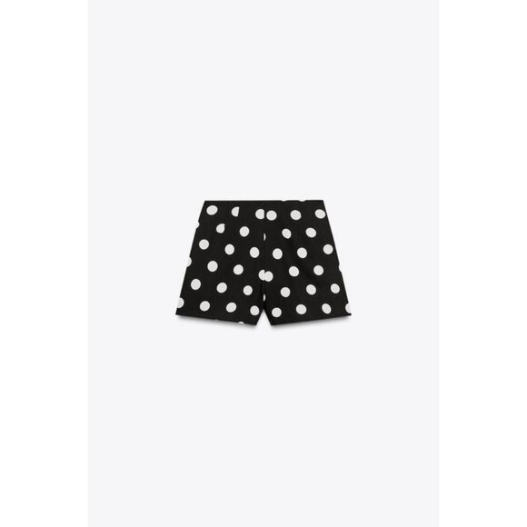ZARA HIGH-WAISTED SHORTS - Picture 5 of 6